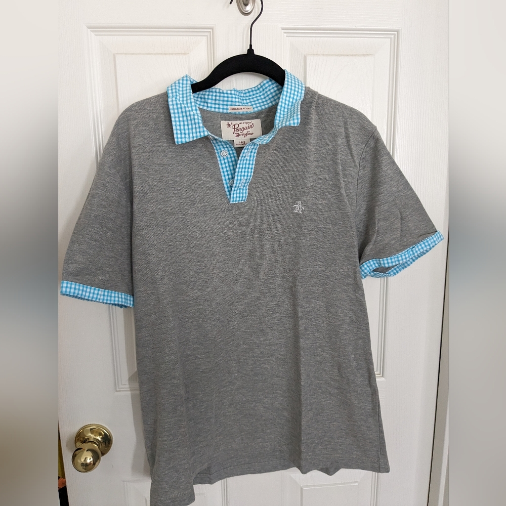 Penguin Slim Polo Shirt Large